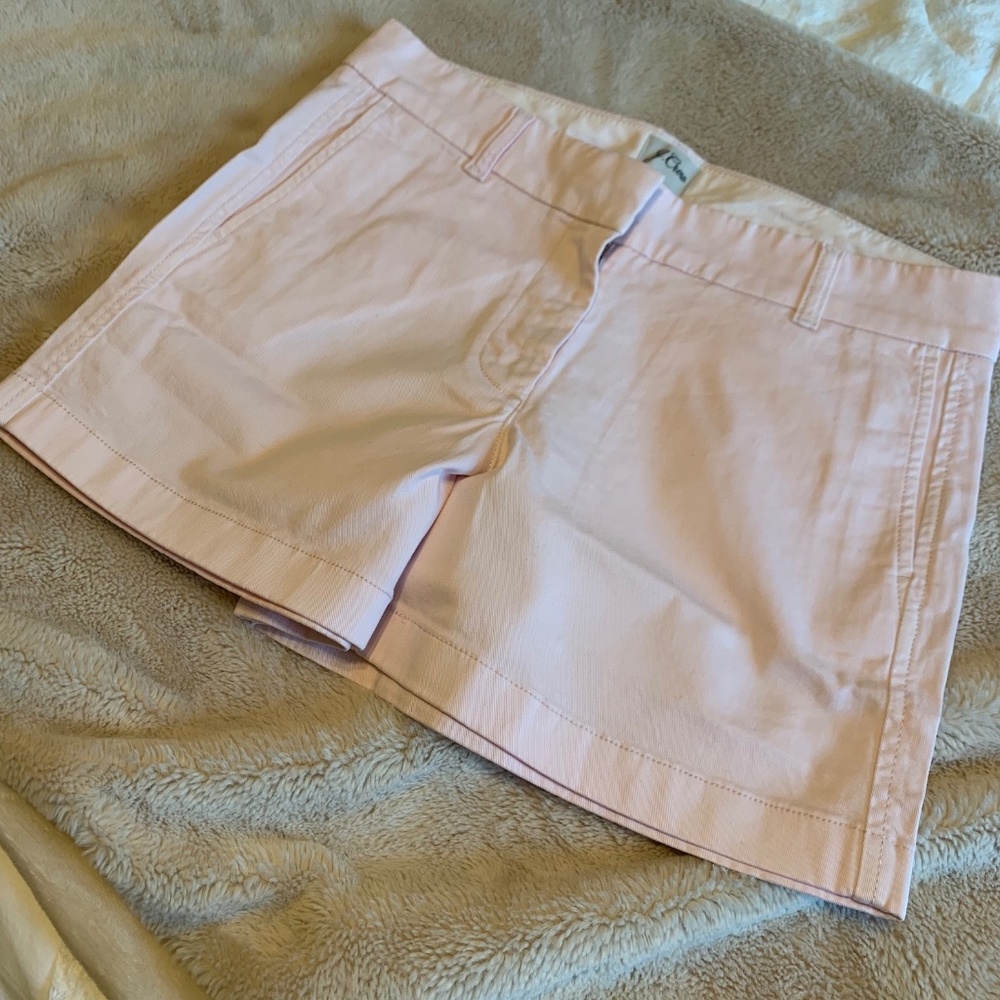 J.Crew 4" stretch chino short in pinup pink size 6 new with tags